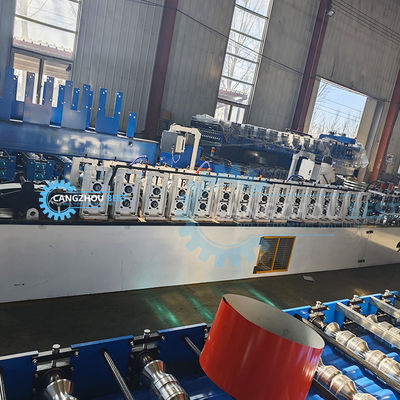 الهيدروليكية الفولاذ شاتر الباب صنع لفة تشكيل آلة