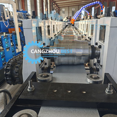 الهيدروليكية الفولاذ شاتر الباب صنع لفة تشكيل آلة