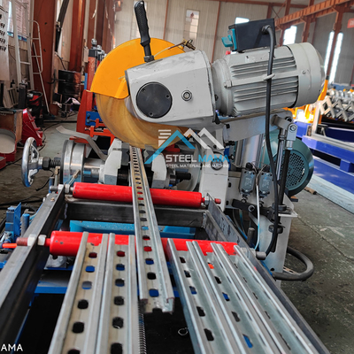 علبة التروس الثقيلة الحركة الشمسية الرف غير المنظم C Channel Roll Forming Machine