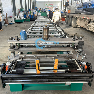 PPGI GI Color Steel Profile Roofing Sheet / Panel Roll Forming Machine (ماكينة تشكيل لوحات السقف / اللوحات)