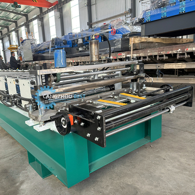 PPGI GI Color Steel Profile Roofing Sheet / Panel Roll Forming Machine (ماكينة تشكيل لوحات السقف / اللوحات)