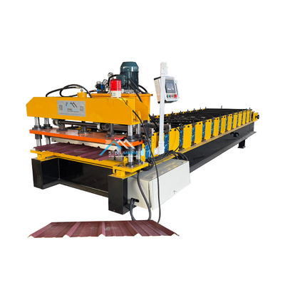 نظام التحكم بـ PLC آلة سقف معدني لـ 0.3mm-0.8mm