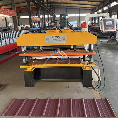 نظام التحكم بـ PLC آلة سقف معدني لـ 0.3mm-0.8mm