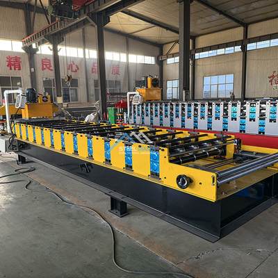 نظام التحكم بـ PLC آلة سقف معدني لـ 0.3mm-0.8mm