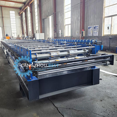 إندونيسيا Poular 980 Klip Lock Profile Roof Sheet Roll Forming Machine (آلة تشكيل صفائح السقف بالرول)