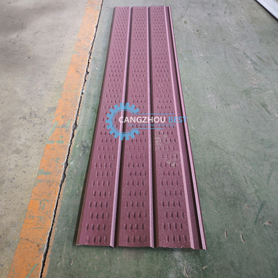 PLC Control عالي السرعة الصلب لوحة الحائط Soffit Making Make Roll Machine