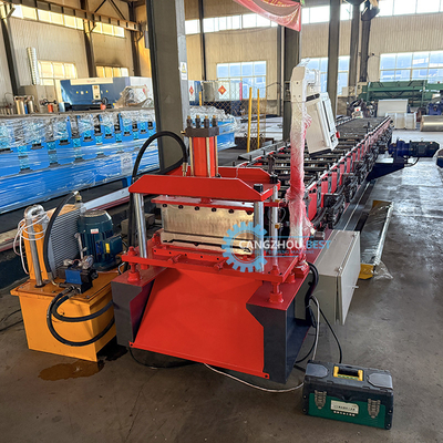 PLC Control عالي السرعة الصلب لوحة الحائط Soffit Making Make Roll Machine