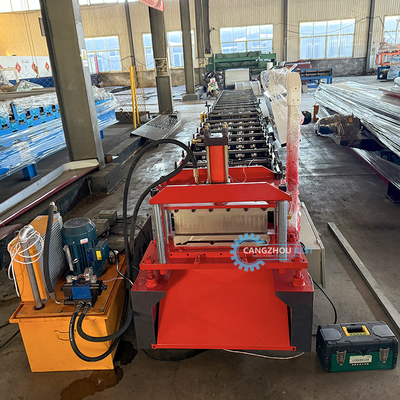 PLC Control عالي السرعة الصلب لوحة الحائط Soffit Making Make Roll Machine
