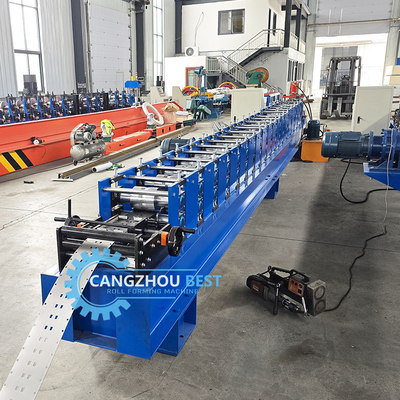 الصلب المغلفة PLC جهاز التحكم الرف العلوي ريك رول تشكيل آلة