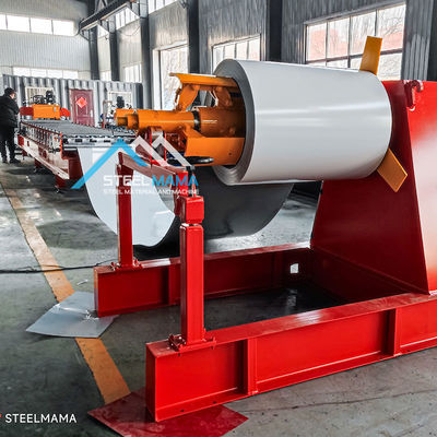 مصنع يوفر آلة تشكيل لفائف ألواح التسقيف شبه المنحرفة IBR عالية الجودة