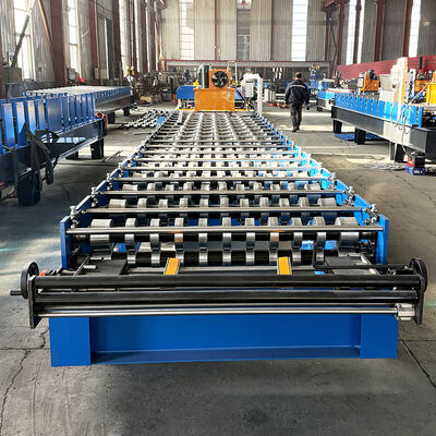 مواد البناء 0.35-0.6 ملم آلة تشكيل بلاط السقف المزجج موناكو