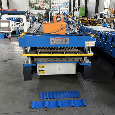 آلة واحدة، ملفان شخصيان، إمكانيات غير محدودة! آلة تصنيع سقف التحويل الأوتوماتيكي بطبقة مزدوجة