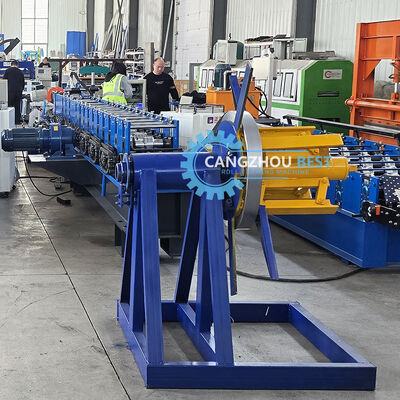 آلة تشكيل اللف بالليزر لإنتاج أنابيب مربعة من مقاطع فولاذية صغيرة بحجم 20x20 مم