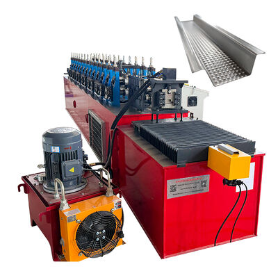 آلة القطع الطائر عالية السرعة لقناة القبعة على البارد للتحكم PLC