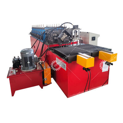 آلة تشكيل لفائف مقاطع C و U مزدوجة الخطوط من الصلب المجلفن للجدران الجافة