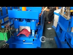 0.4 مم اللون الصلب بلاط سقف ريدج كاب لفة تشكيل آلة Ce