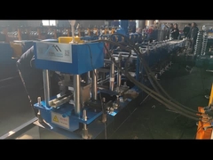 محرك تشكيل رول القناة الفولاذية البروفيل تغيير يدوي الحجم C Purlin 80-300mm حجم الويب